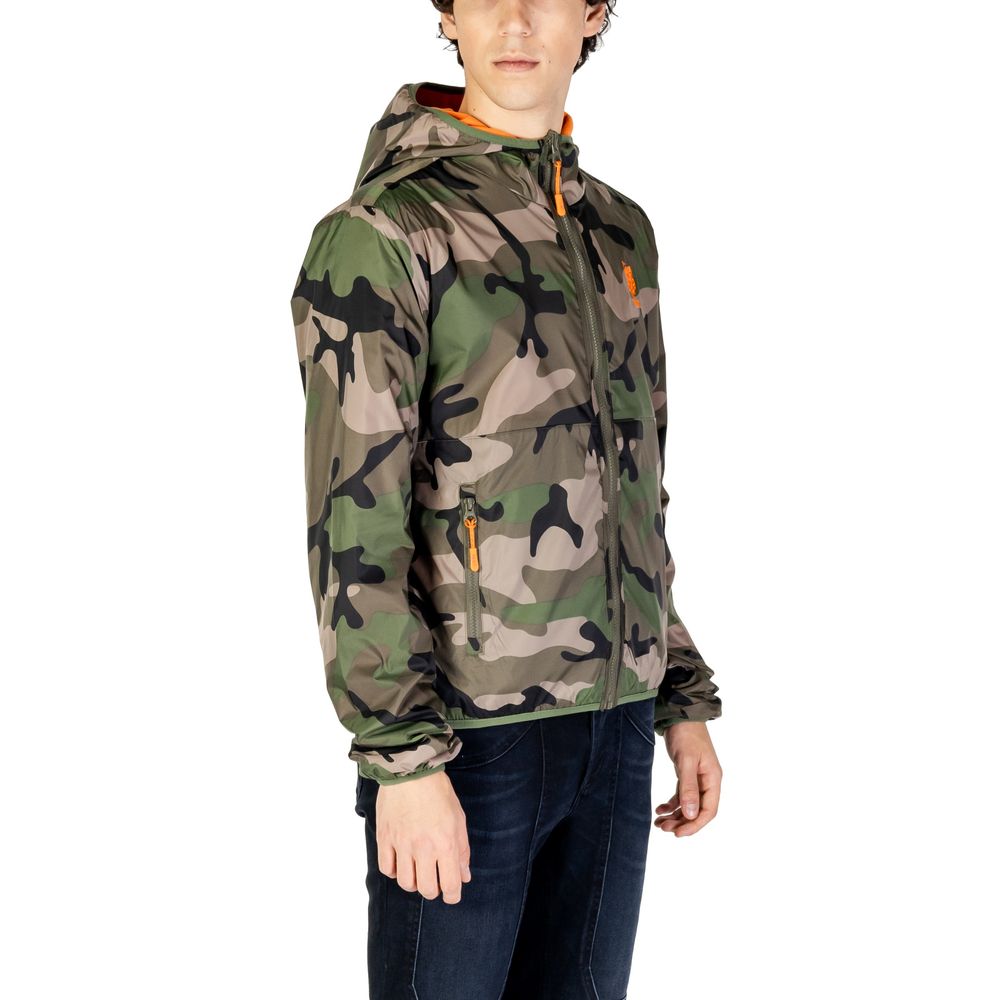 Green Polyamide Shell Jacket