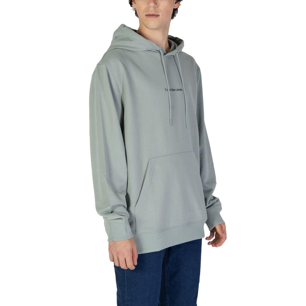 Green Cotton Hoodie