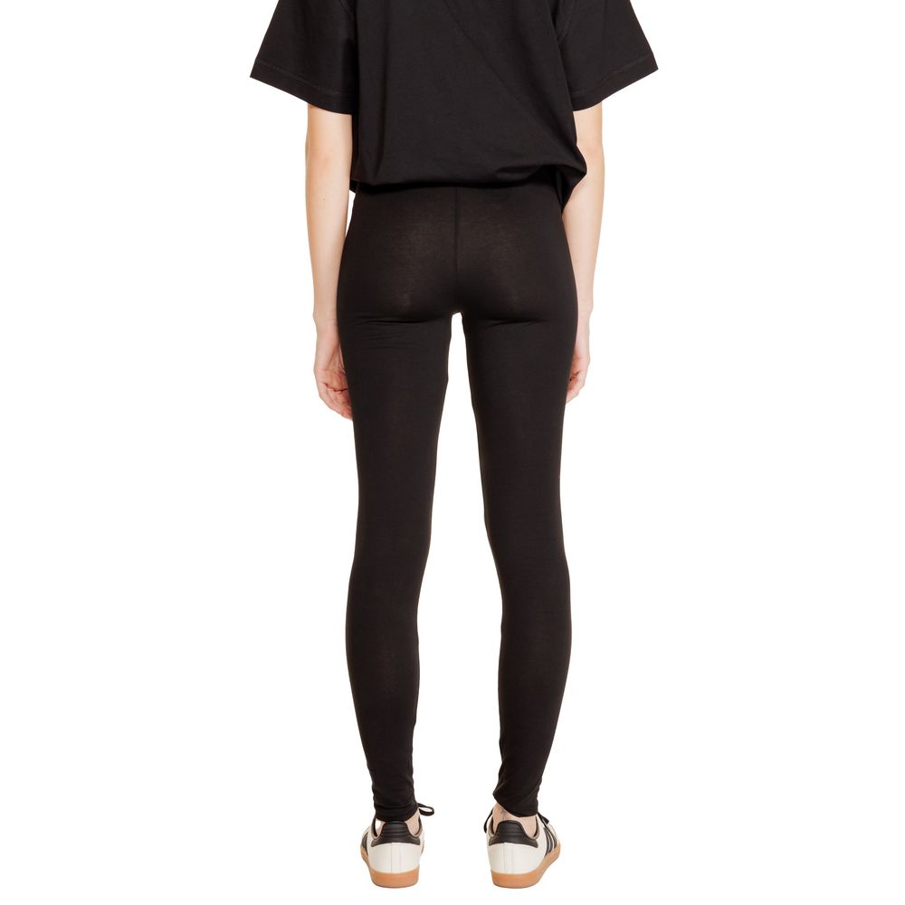 Black Cotton Leggings