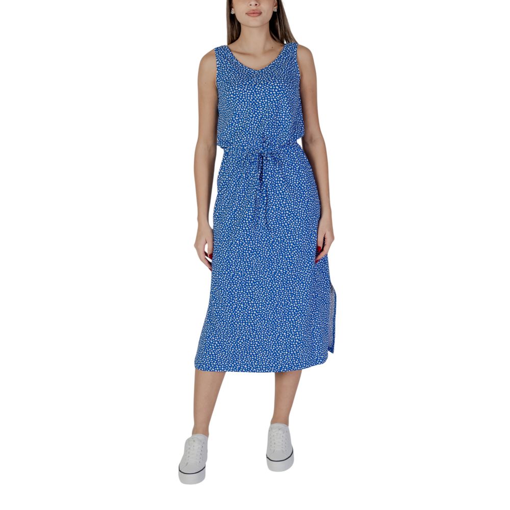 White Cotton Long Dress