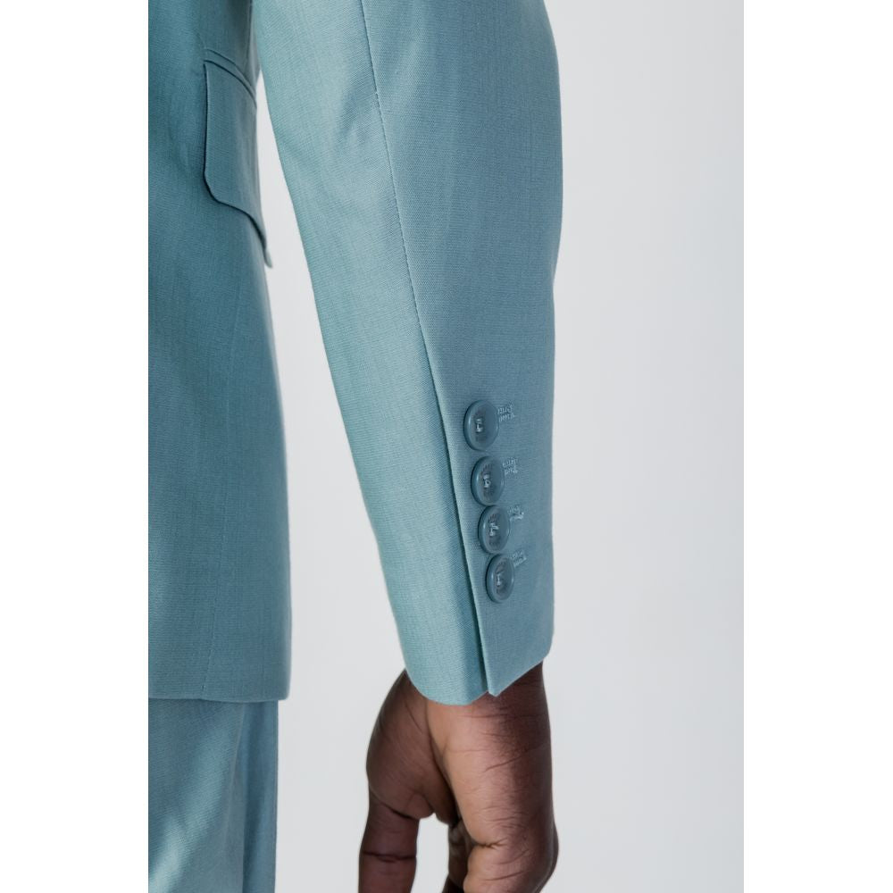 Bicolor Tencel Blazer