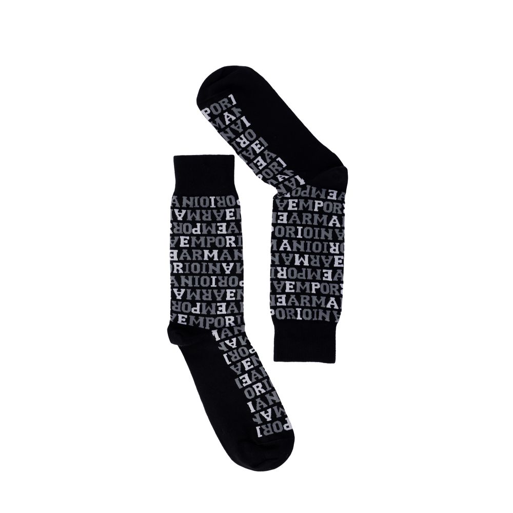 Black Cotton Socks
