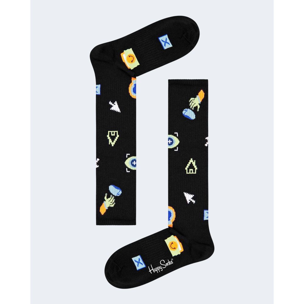 Black Cotton Socks