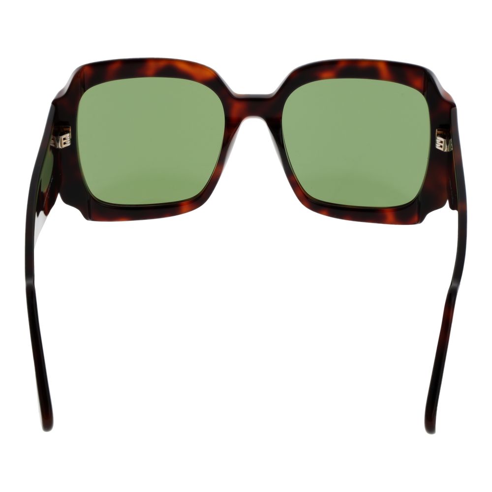 Brown Plastic Sunglasses
