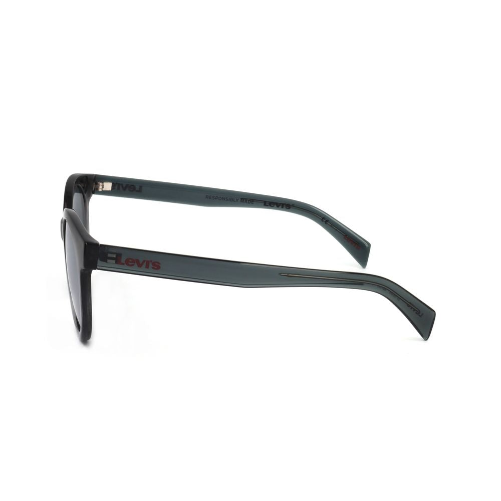 Gray Metal Sunglasses