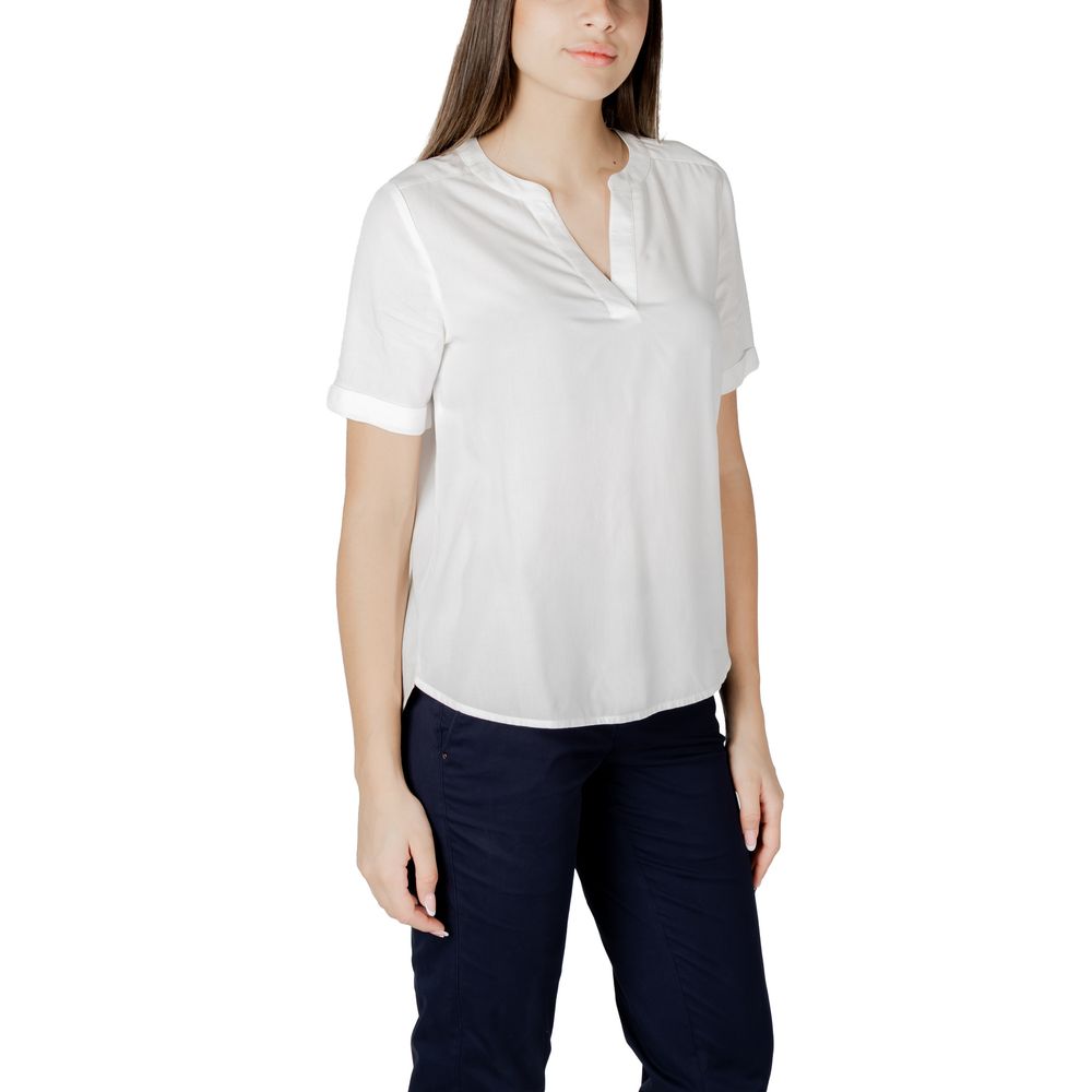 White Viscose Blouse
