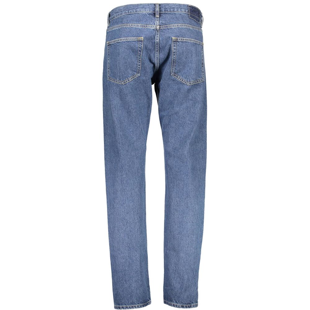 Blue Cotton Men's Jeans