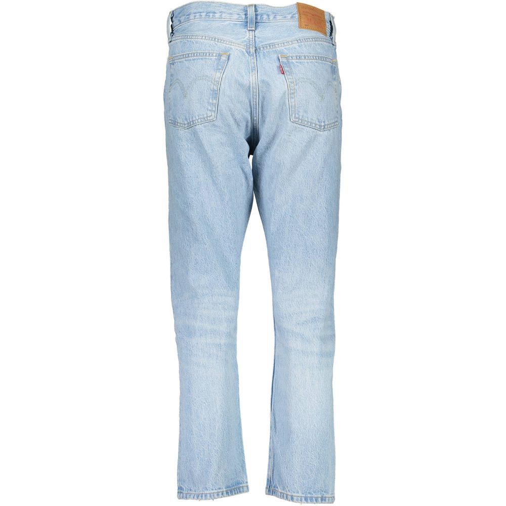 Azzurro Cotton Women Jeans
