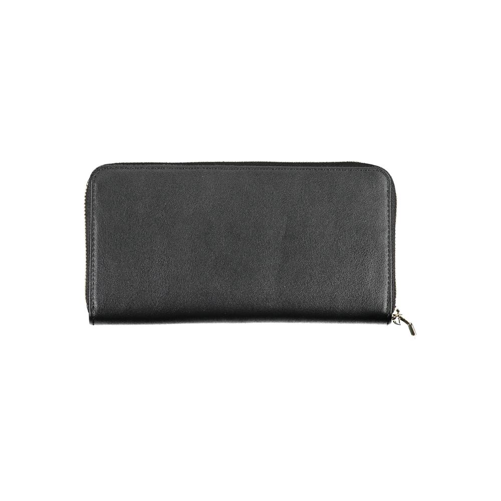 Nero Poliuretano Women Wallet