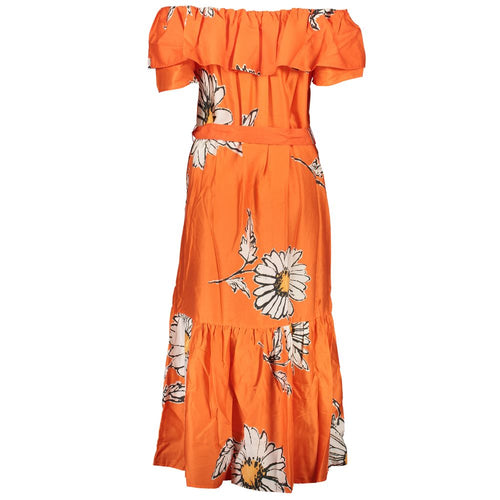 "Arancione Cotton Woman Dress"