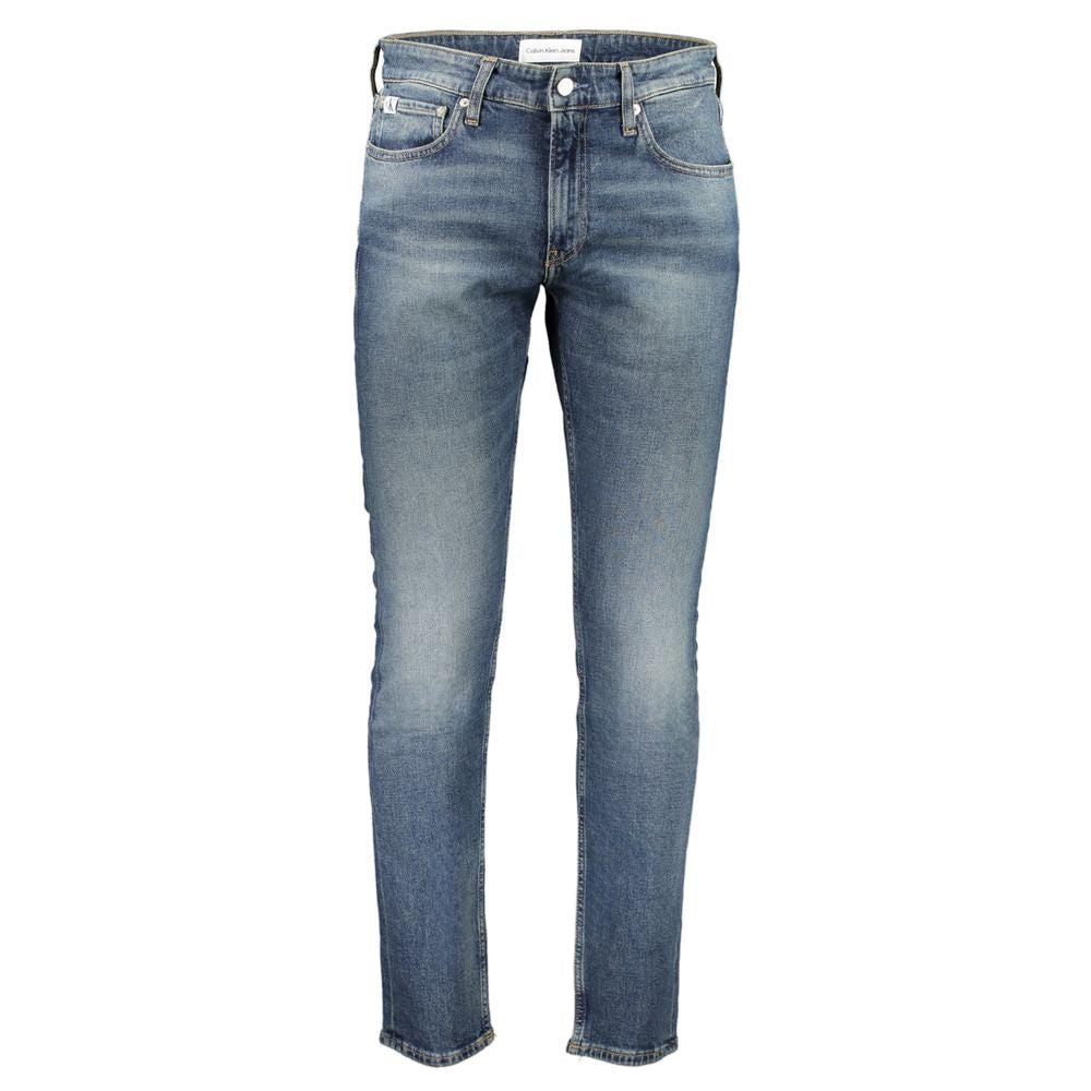 Blue Cotton Men's Jeans