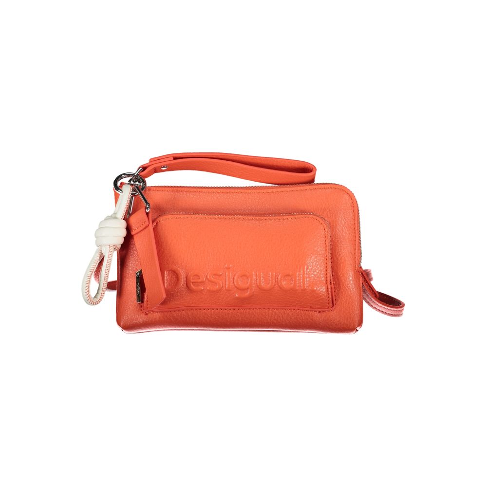 Rosa Poliuretano Women Shoulder Bag