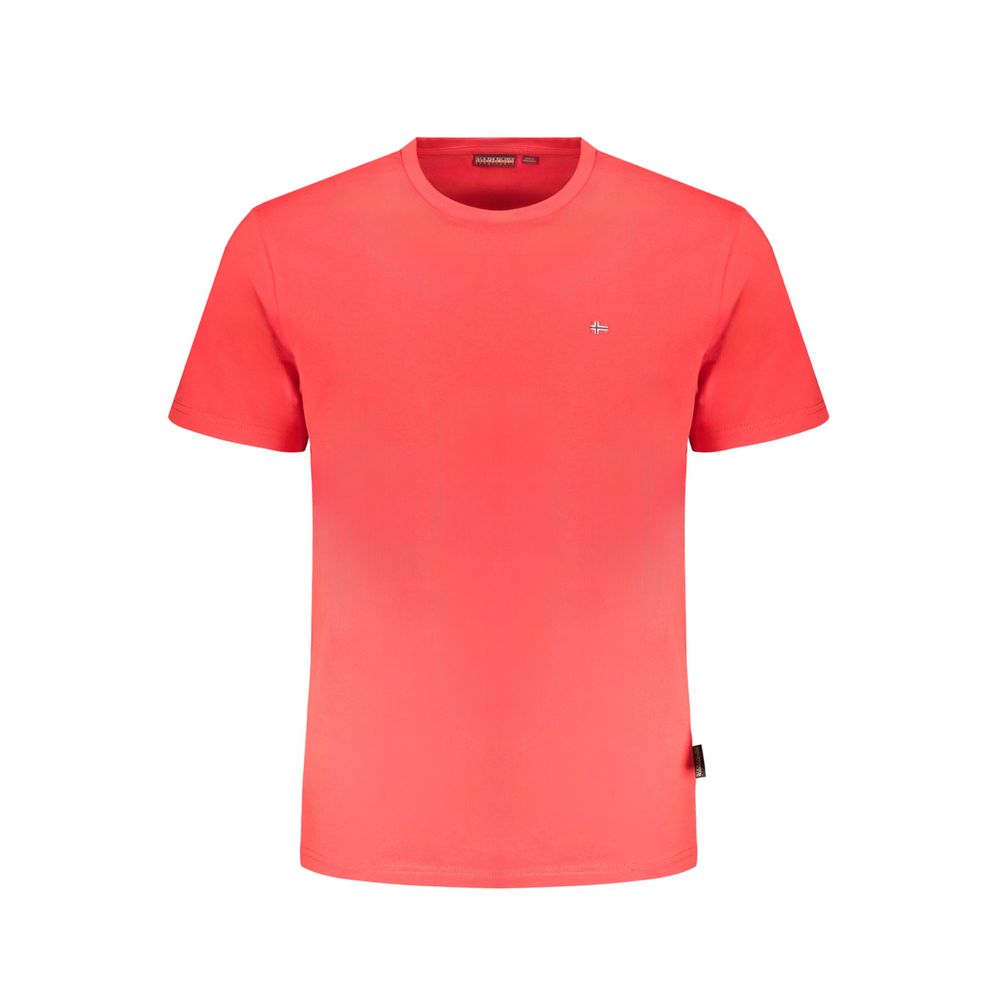 Red Organic Cotton Men T-Shirt
