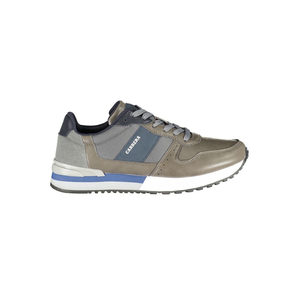Marrone Poliestere Uomo Sneaker