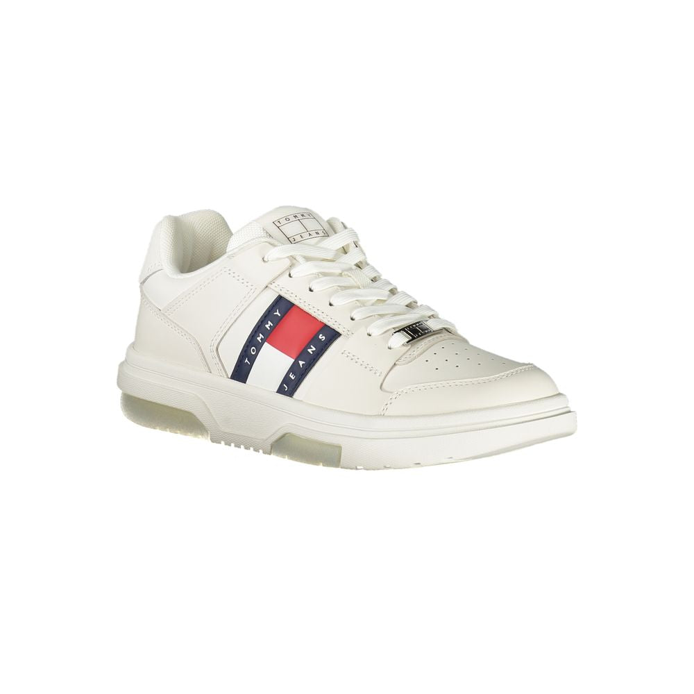 Bianco Polyurethane Women Sneaker
