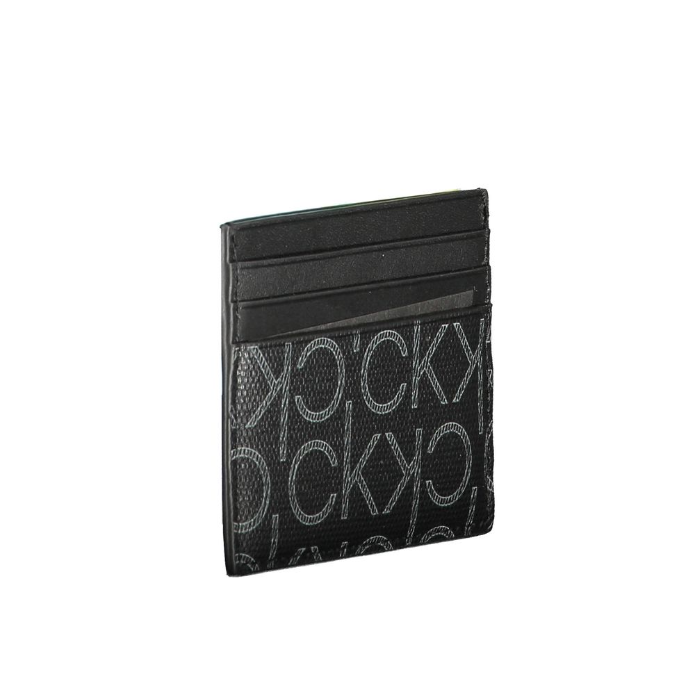 Nero Poliuretano Men Wallet