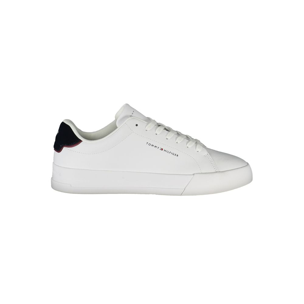 Bianco Polyurethane Men Sneaker