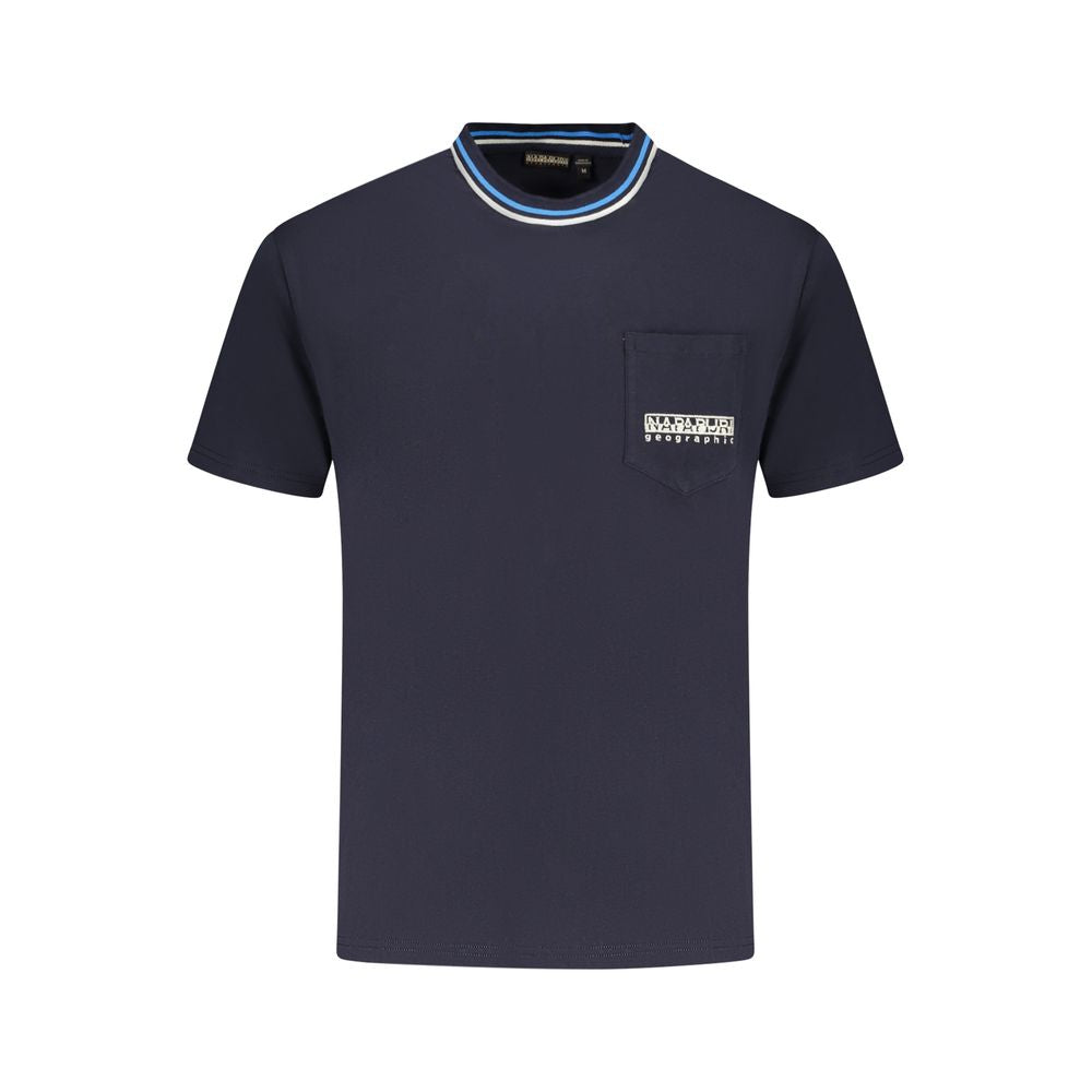 Blue Organic Cotton Men's T-Shirt