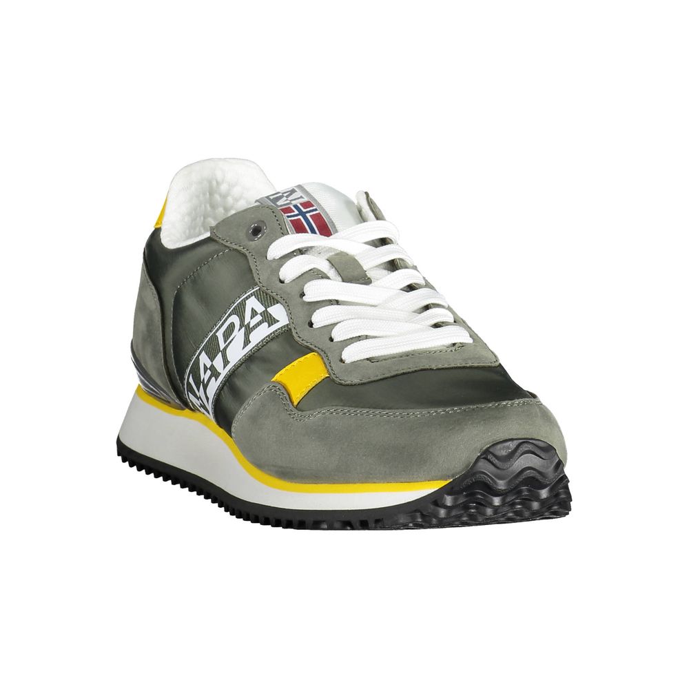 Verde Polyurethane Men Sneaker