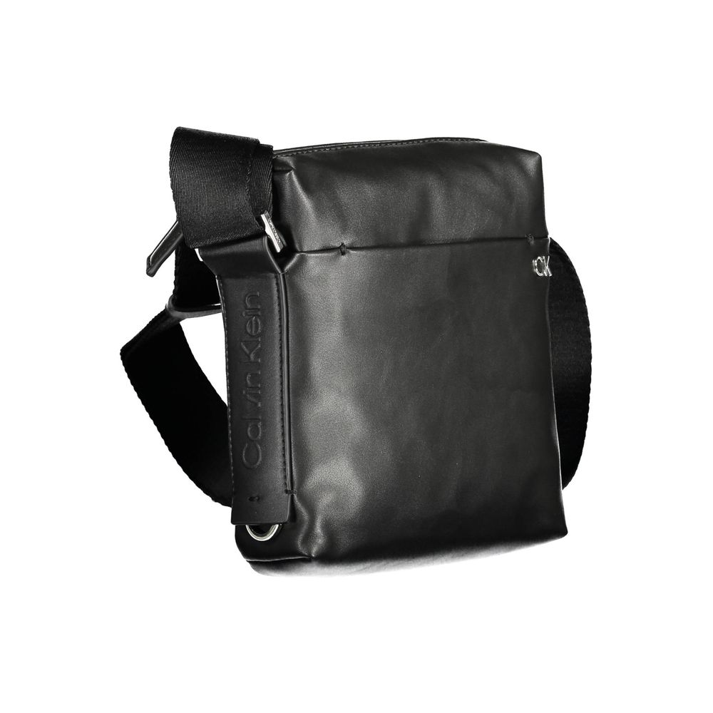 Nero Polyester Men's Shoulder Bag
