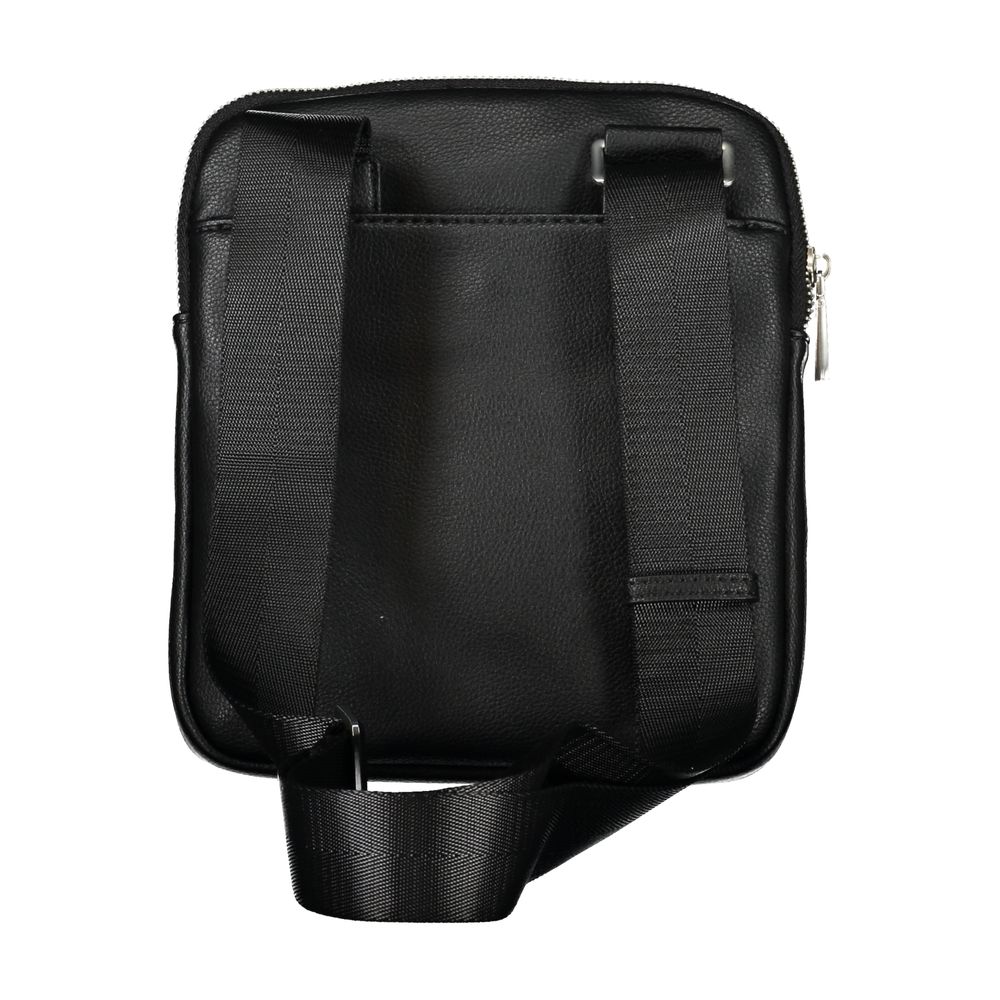 Nero Poliuretano Men Shoulder Bag
