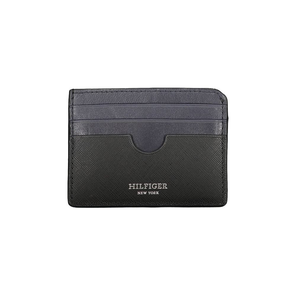 Black Leather Men Wallet
