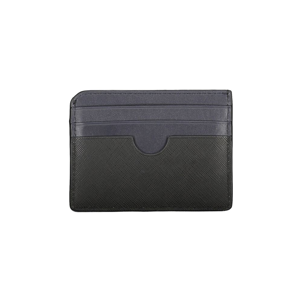 Black Leather Men Wallet
