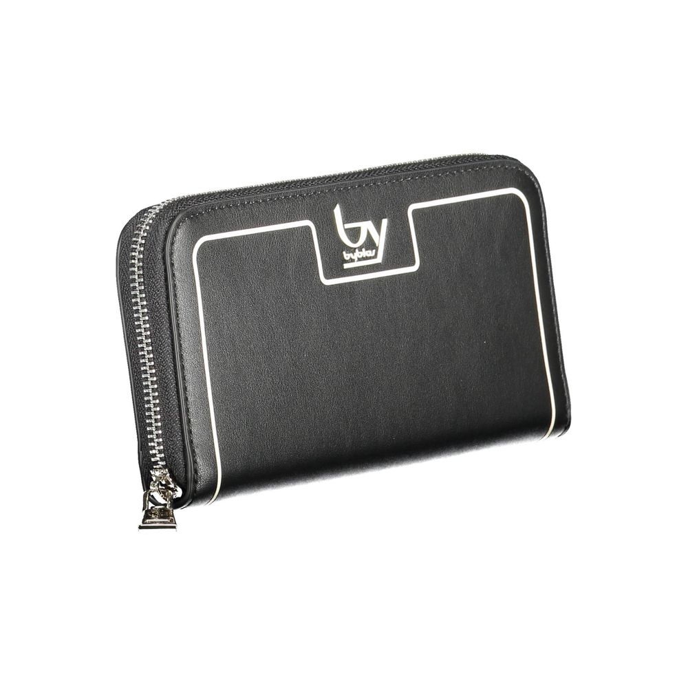 Nero Poliuretano Women Wallet