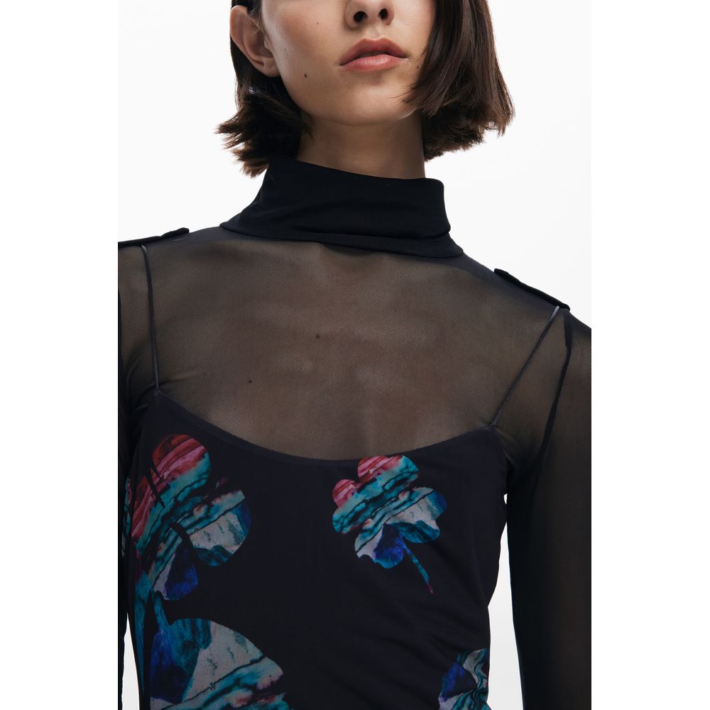 Nero Polyester Woman Dress