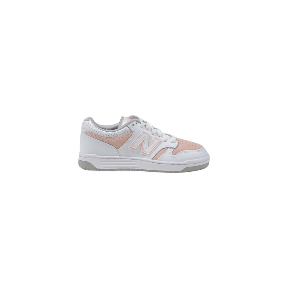 Pink Leather Sneakers