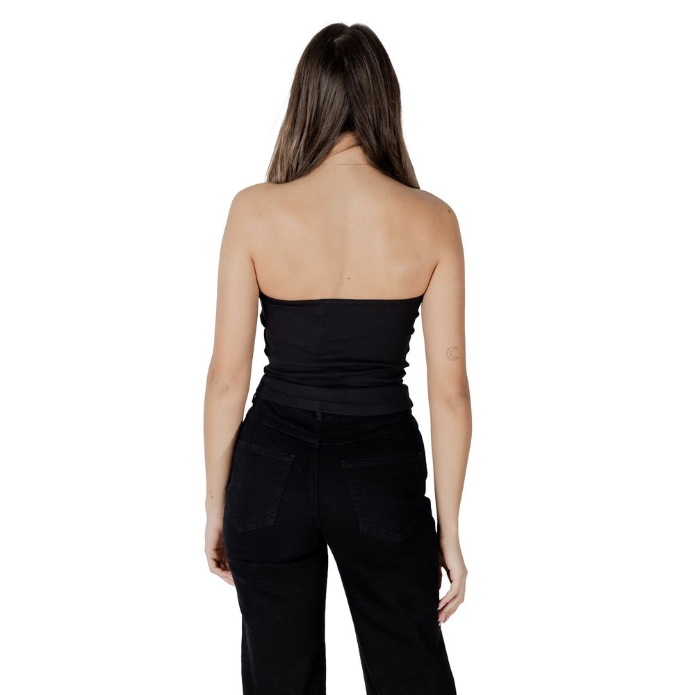 Black Recycled Cotton Top