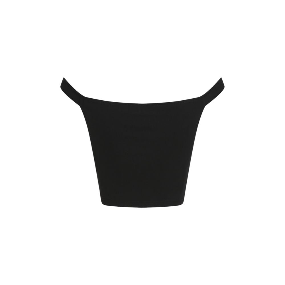 Black Viscose Top