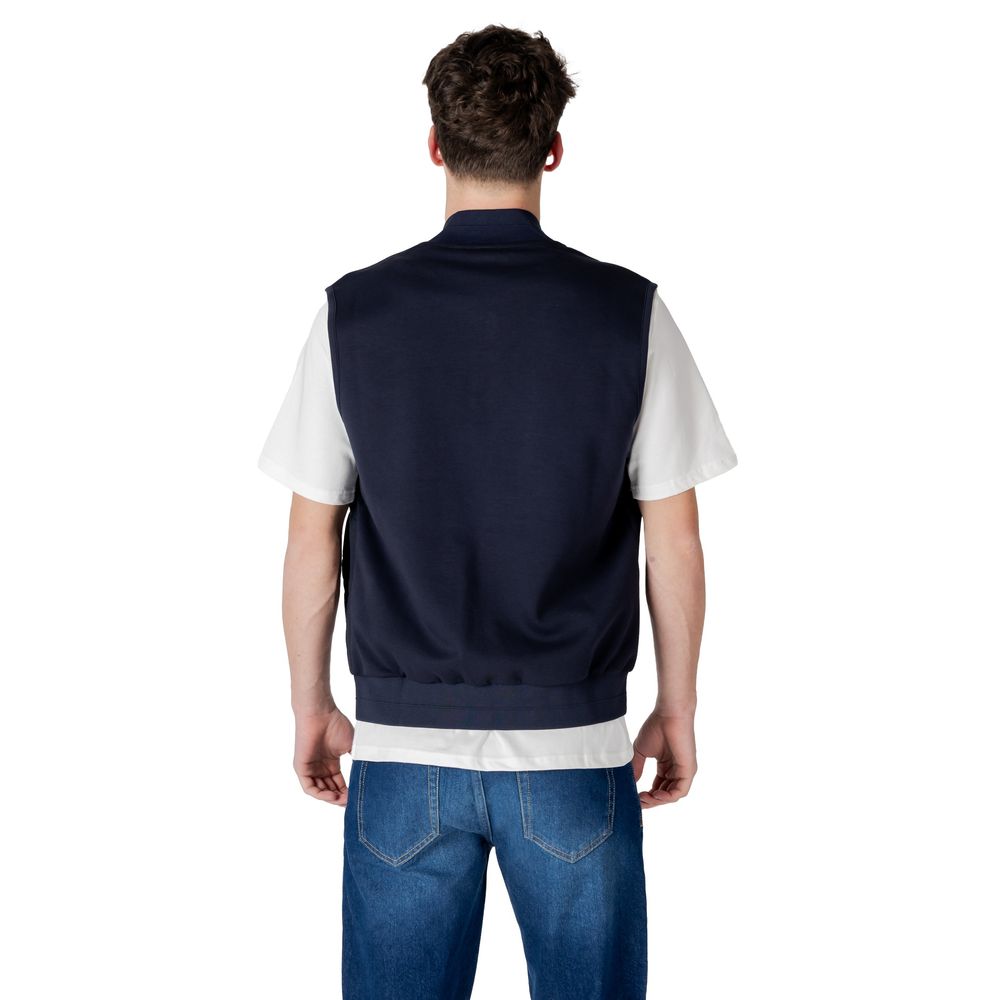 Blue Cotton Bomber