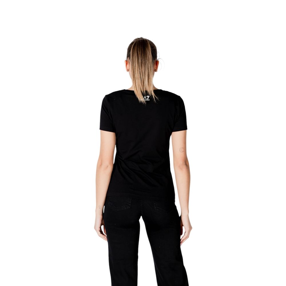 Black Cotton T-Shirt
