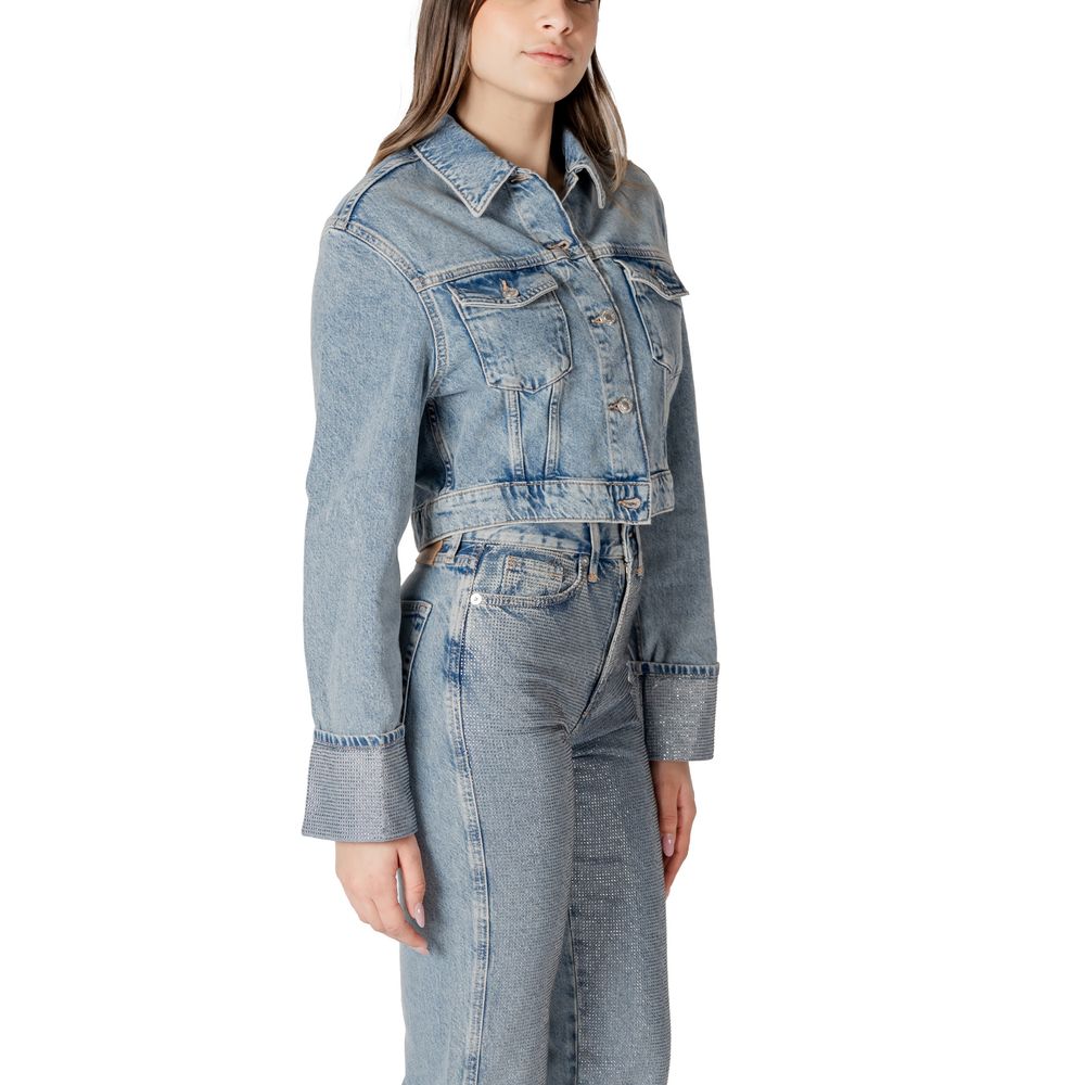Light Blue Organic Cotton Denim Jacket