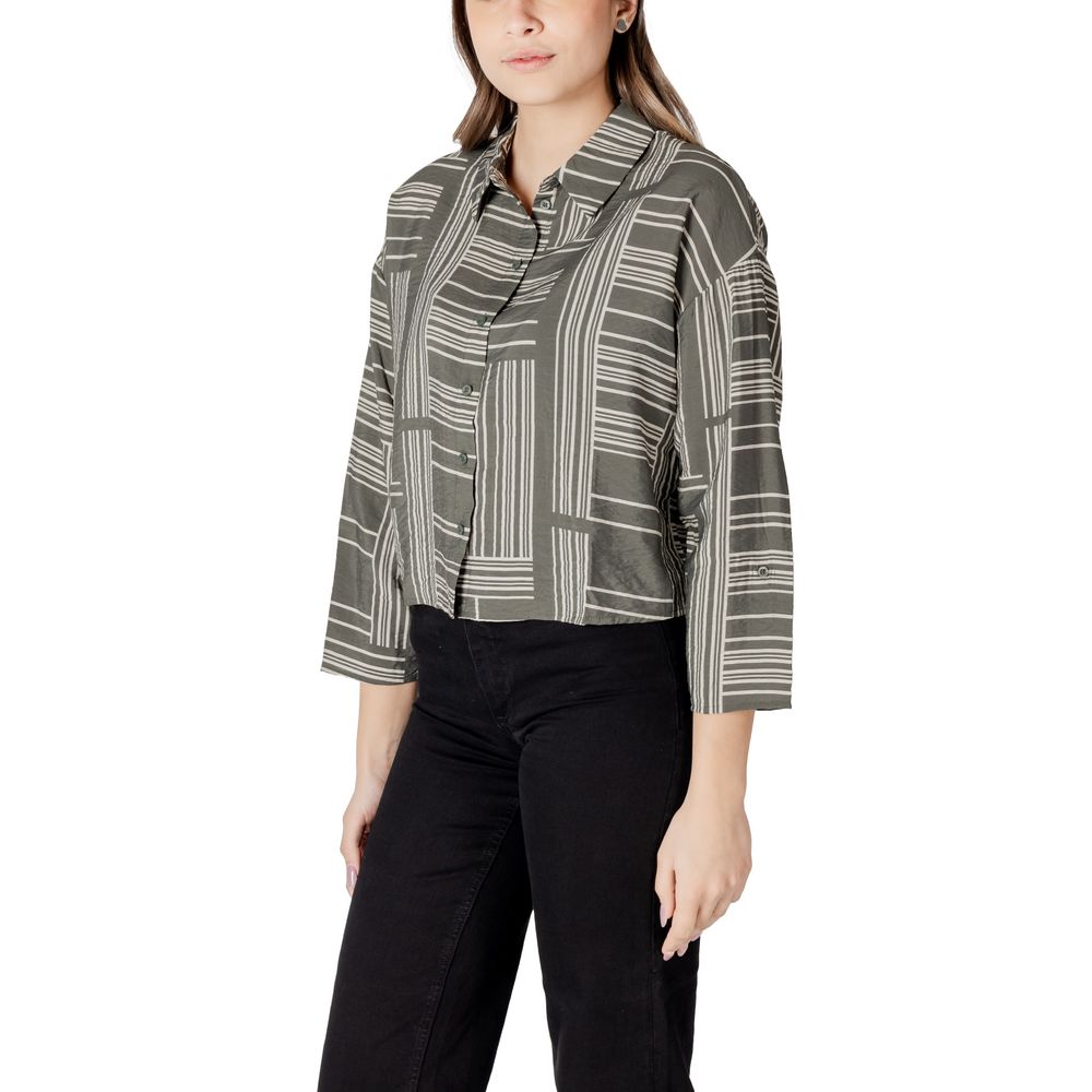 Green Viscose Blouse