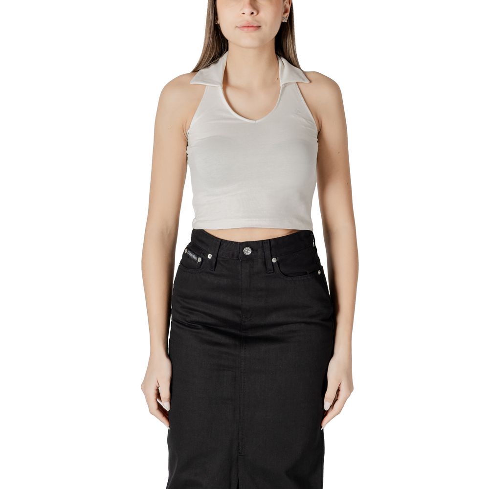 Beige Cotton Top