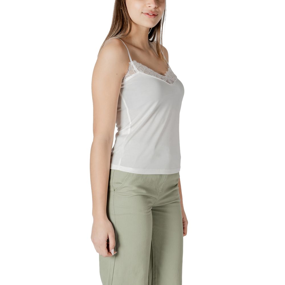 White Modal Tank Tops