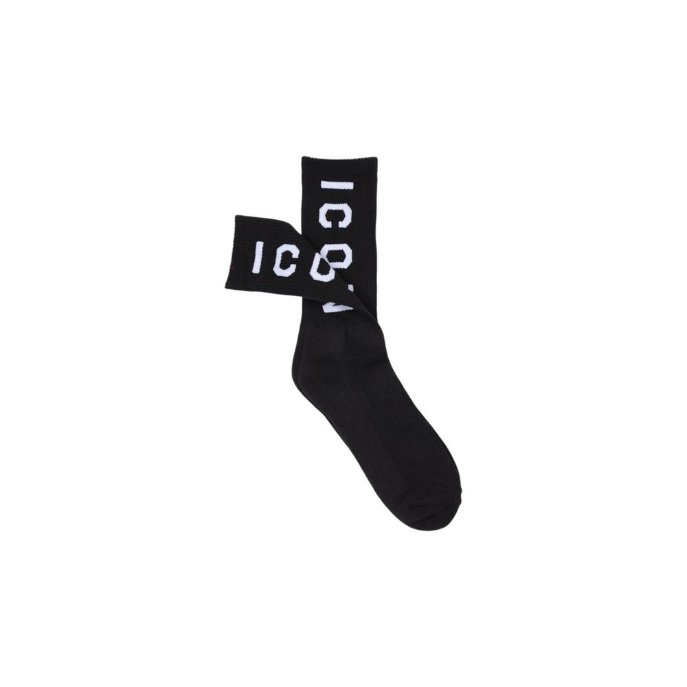 Black Cotton Socks