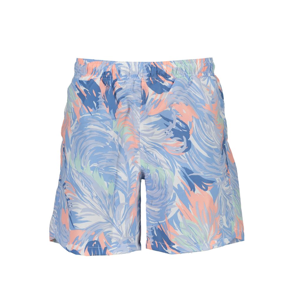 Azzurro Polyester Men's Swim Boxer
