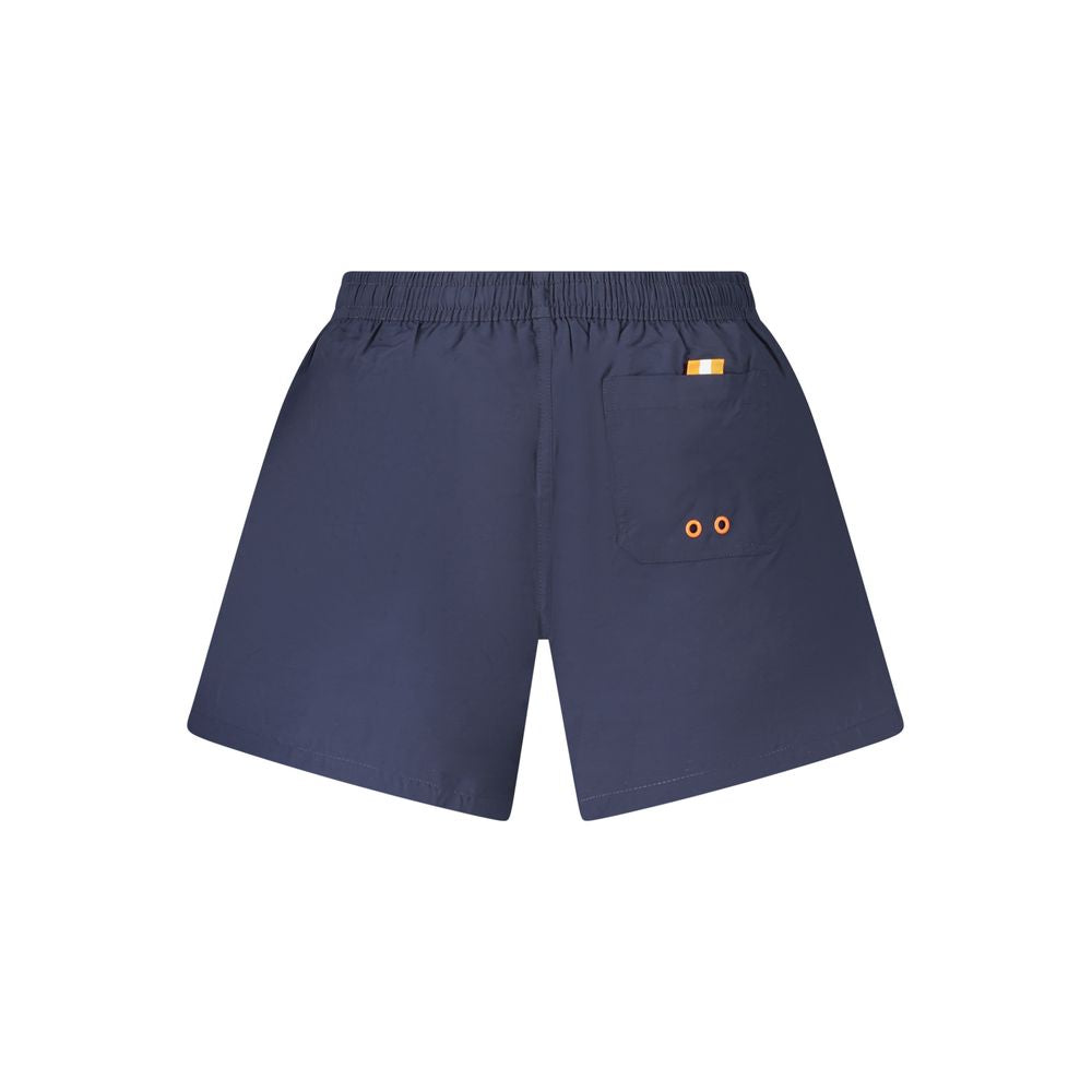 Blu Nylon Men's Swim Boxer