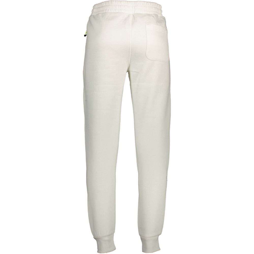White Cotton Men's Sweatpant