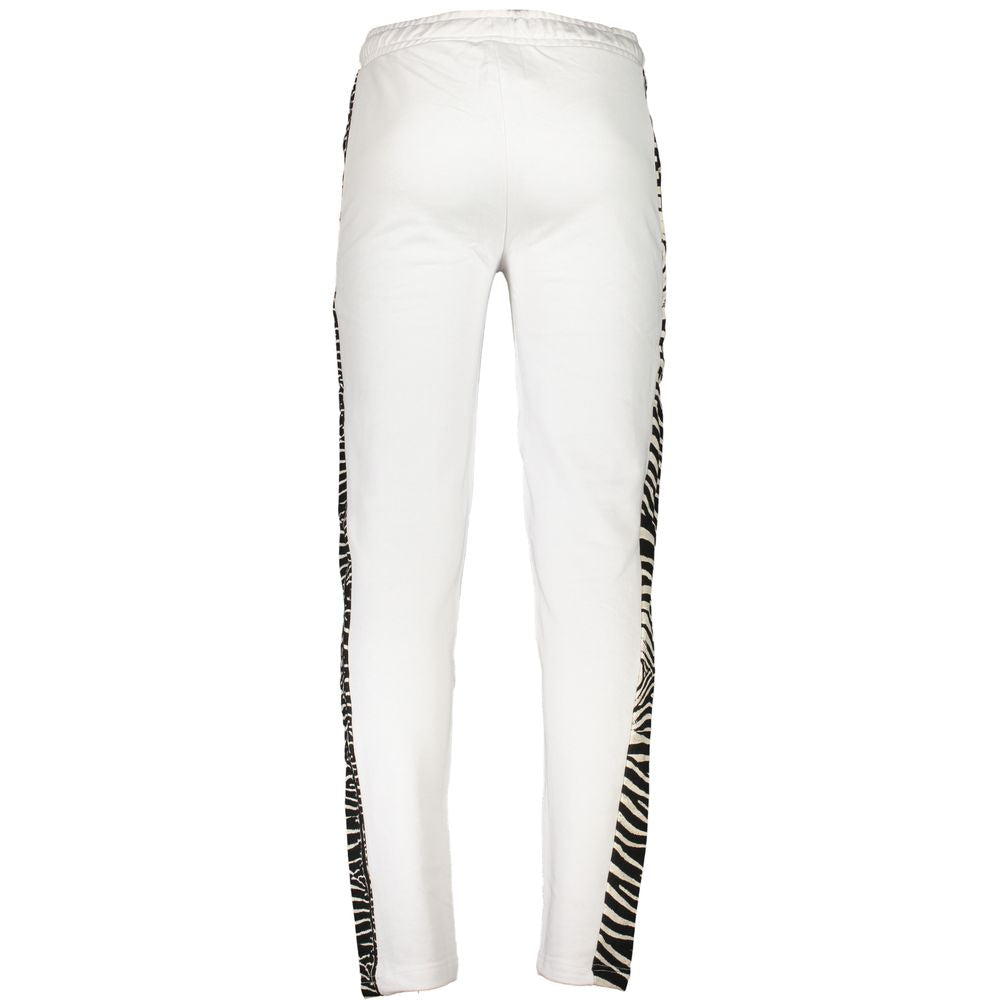 White Cotton Men's Sweatpant