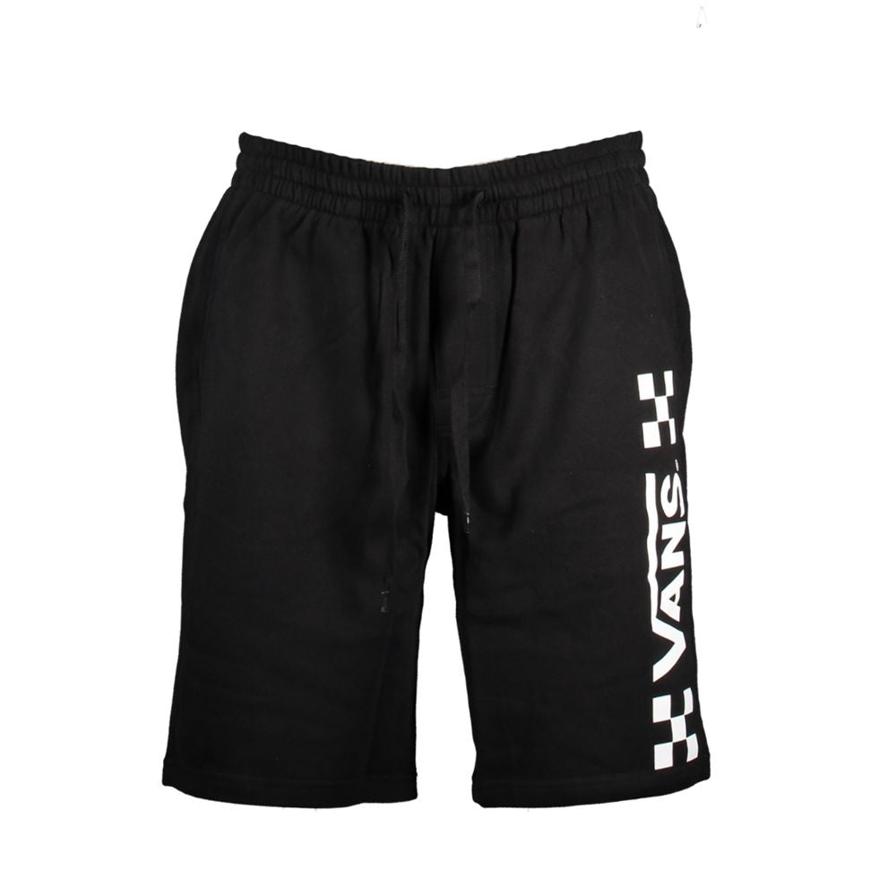 Black Cotton Men's Sweatpant