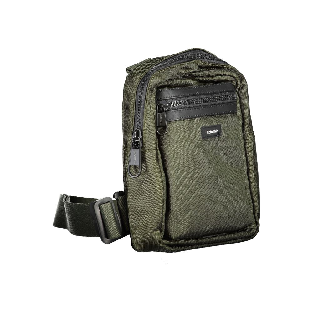 Verde Polyester Men's Shoulder Bag