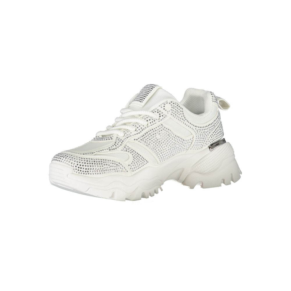 Bianco Polyurethane Women Sneaker
