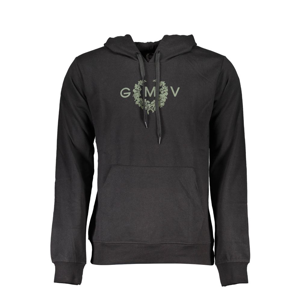 Nero Cotton Men Sweatshirt