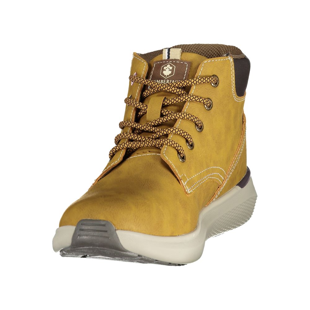 Marrone Poliestere Men Sneaker