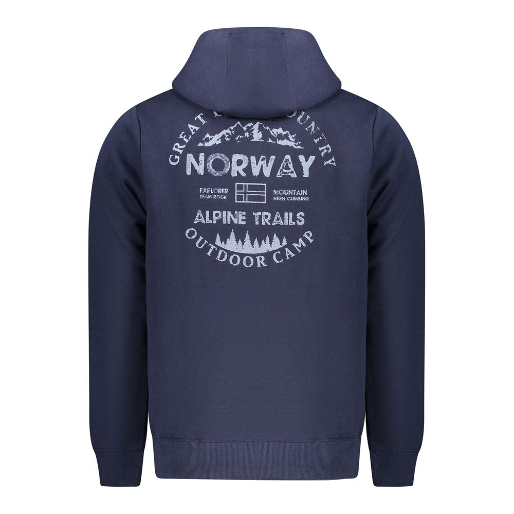 Marrone Cotton Men Sweatshirt
