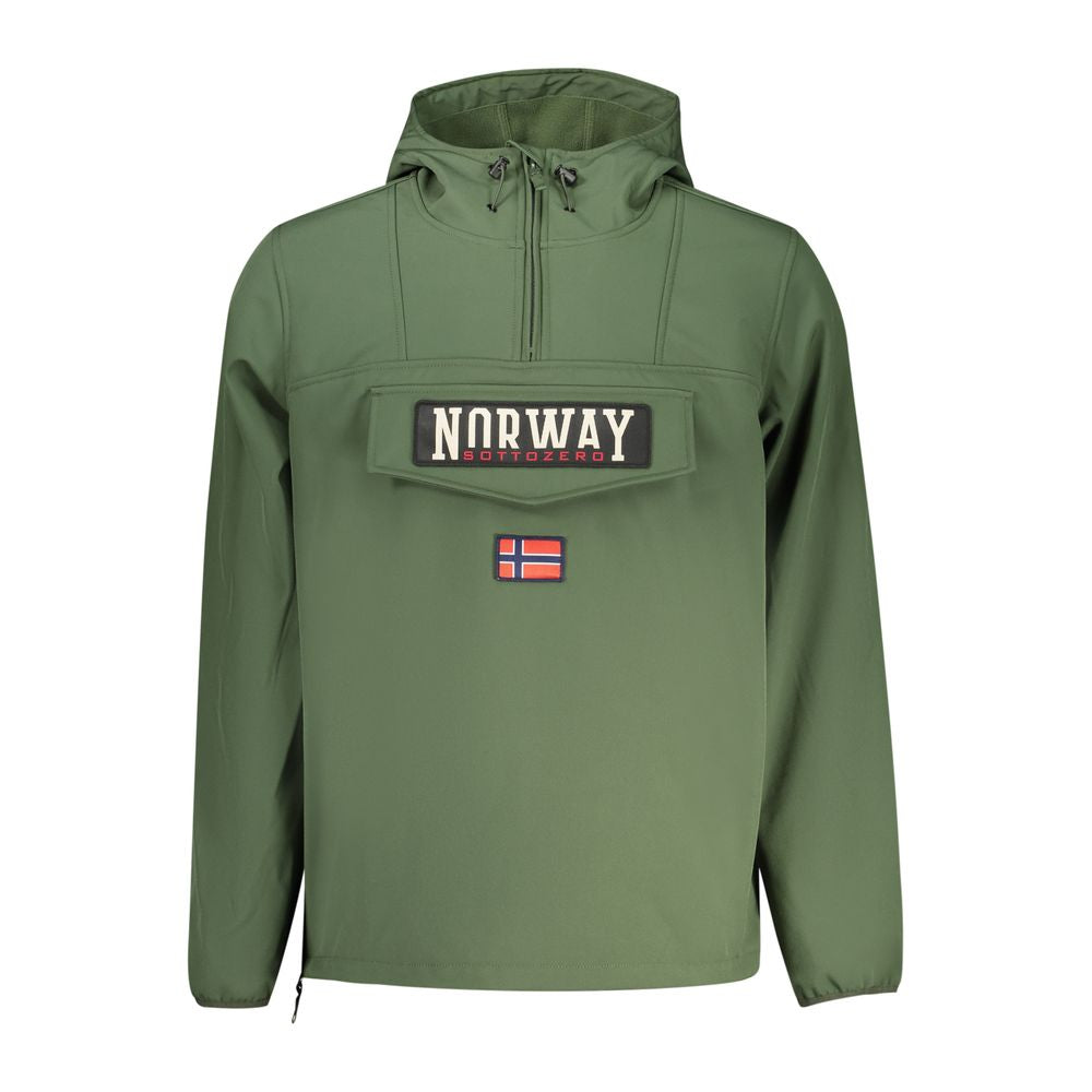 Verde Polyester Men's Jacket